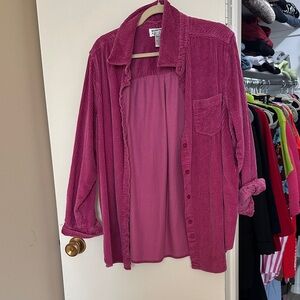 Pink Corduroy shirt or jacket